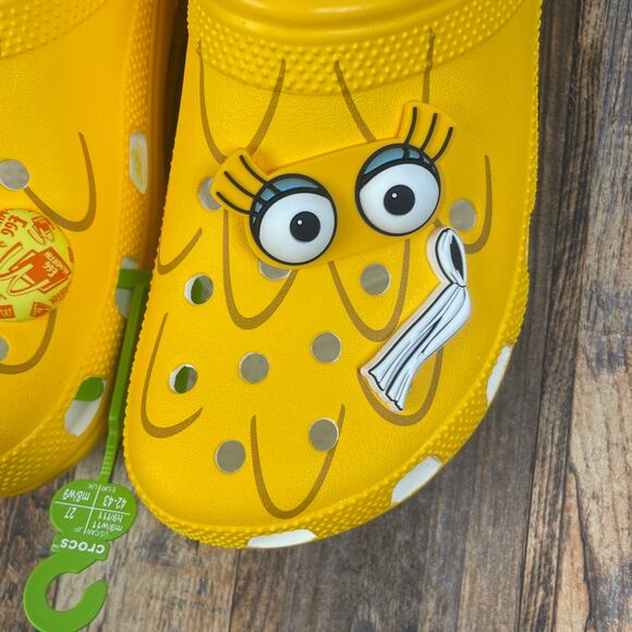 Crocs X McDonald's Adult Unisex M9/W11 Yellow Birdie Classic Clog - Picture 3 of 16